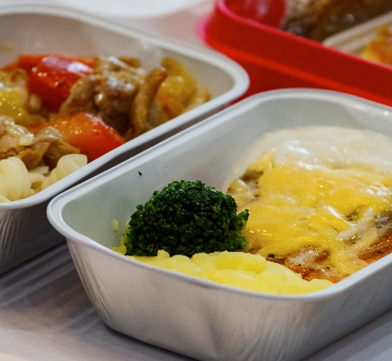 Bekas foil aluminium penerbangan