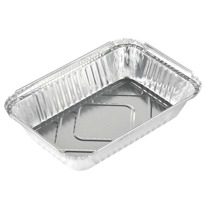850ml bujur aluminium foil IK220s